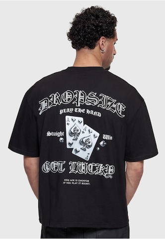 Dropsize Shirt in Black: front