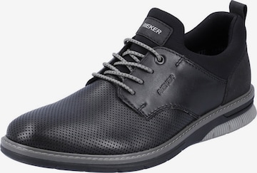 Rieker Lace-Up Shoes in Black: front