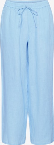 Cream Loosefit Hose 'Bellis' in Blau: predná strana