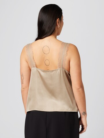 Top 'Pace' di Guido Maria Kretschmer Curvy in beige