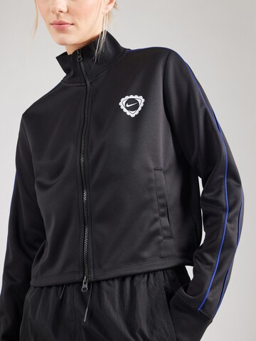 Nike Sportswear Кофта на молнии в Черный