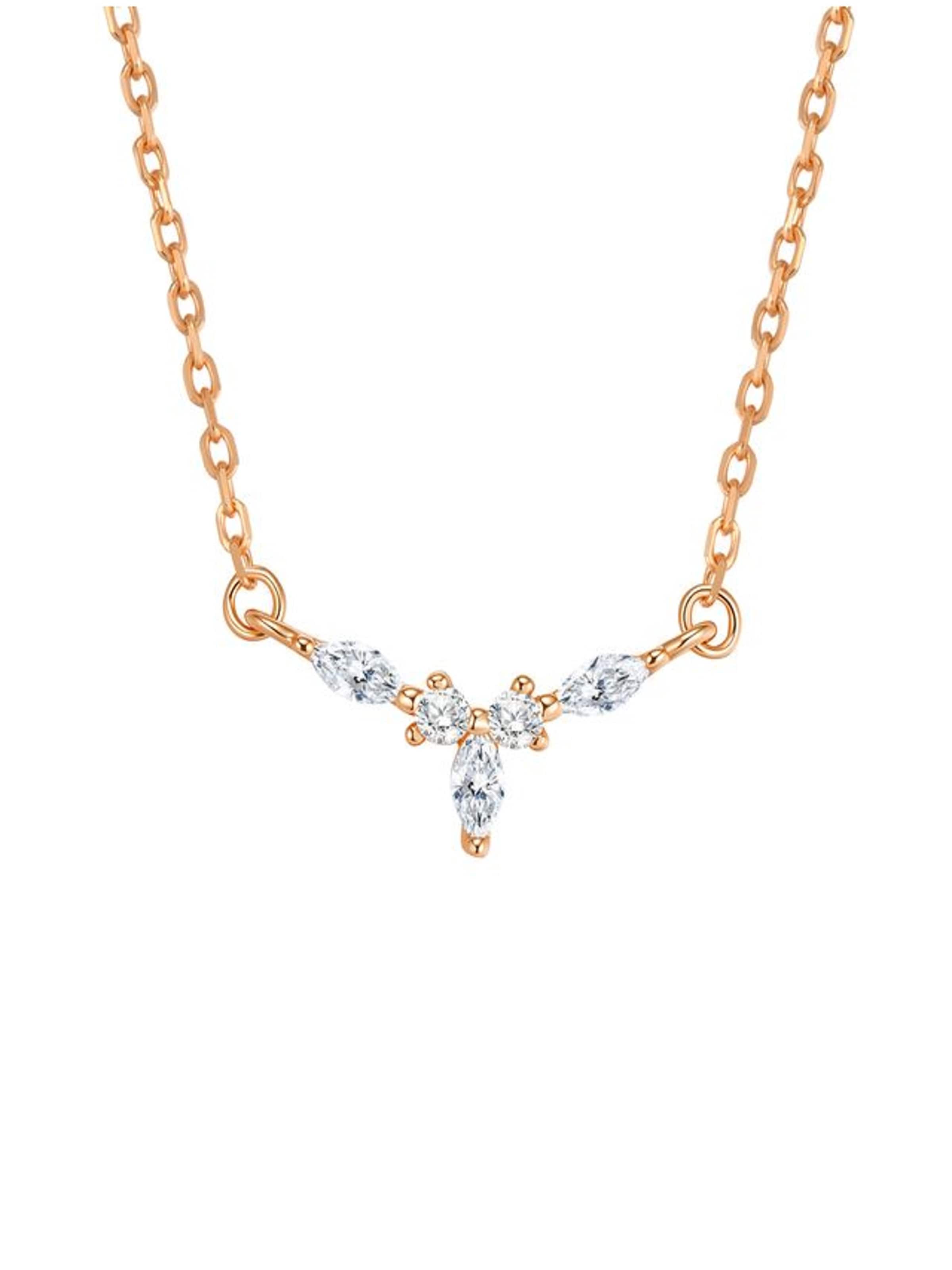 Hey Happiness Ketting 'Crown Spark' in Goud