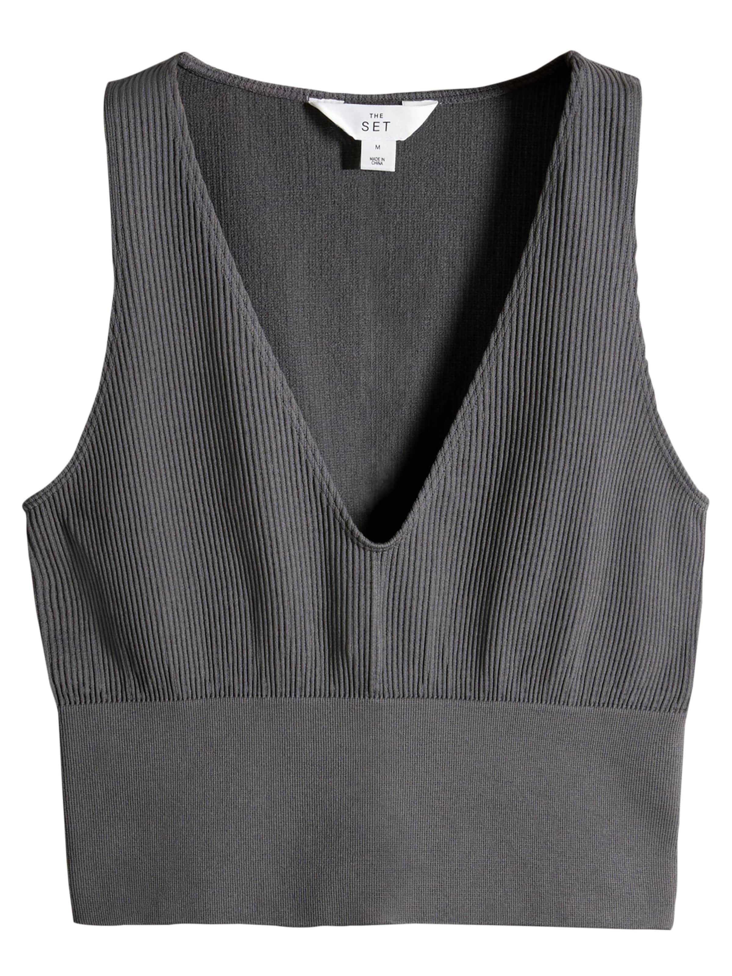 Haut The Set en gris