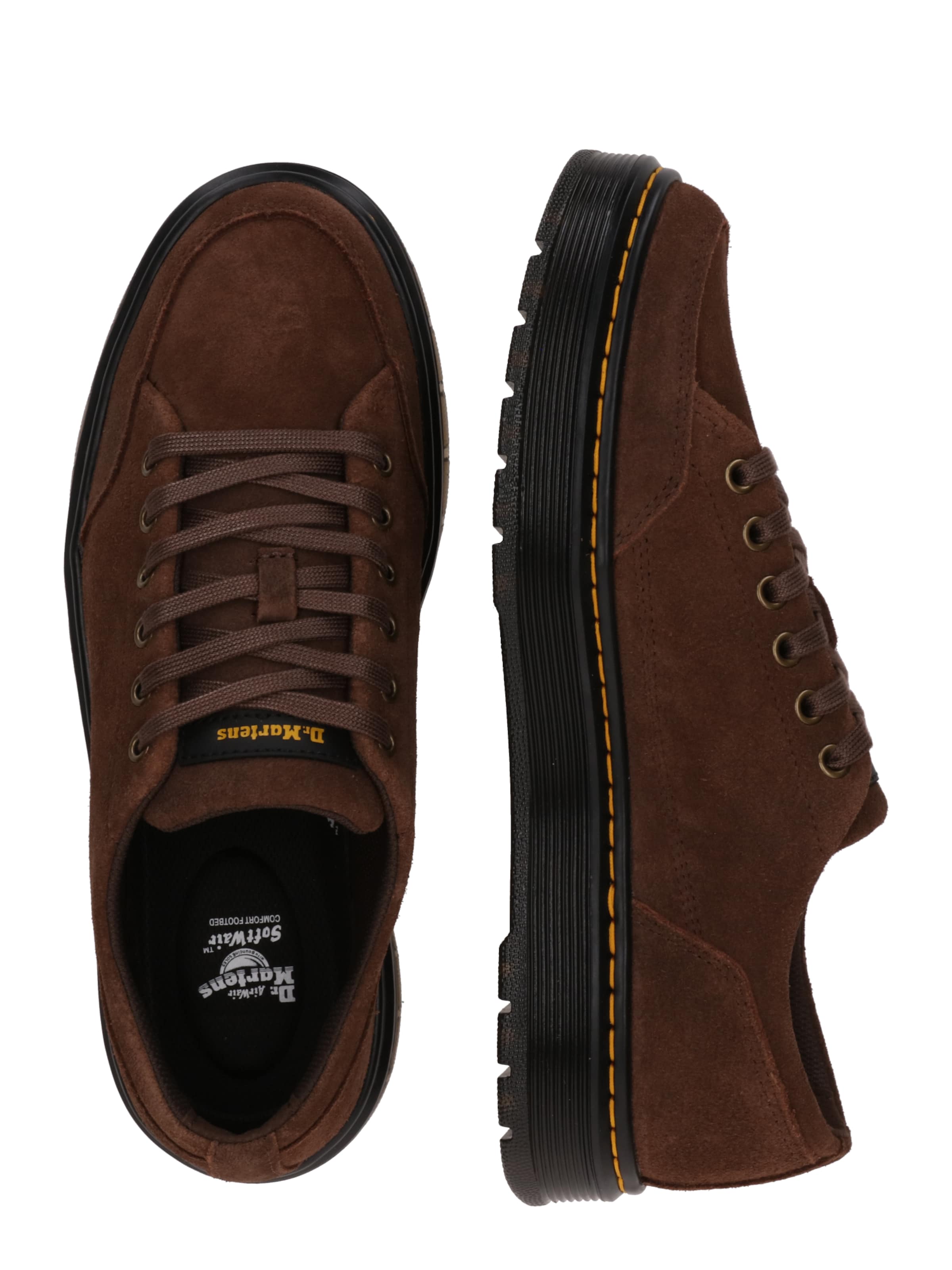 Dr. Martens Обувь на шнуровке 'Brookline 6 Eye' в Коричневый