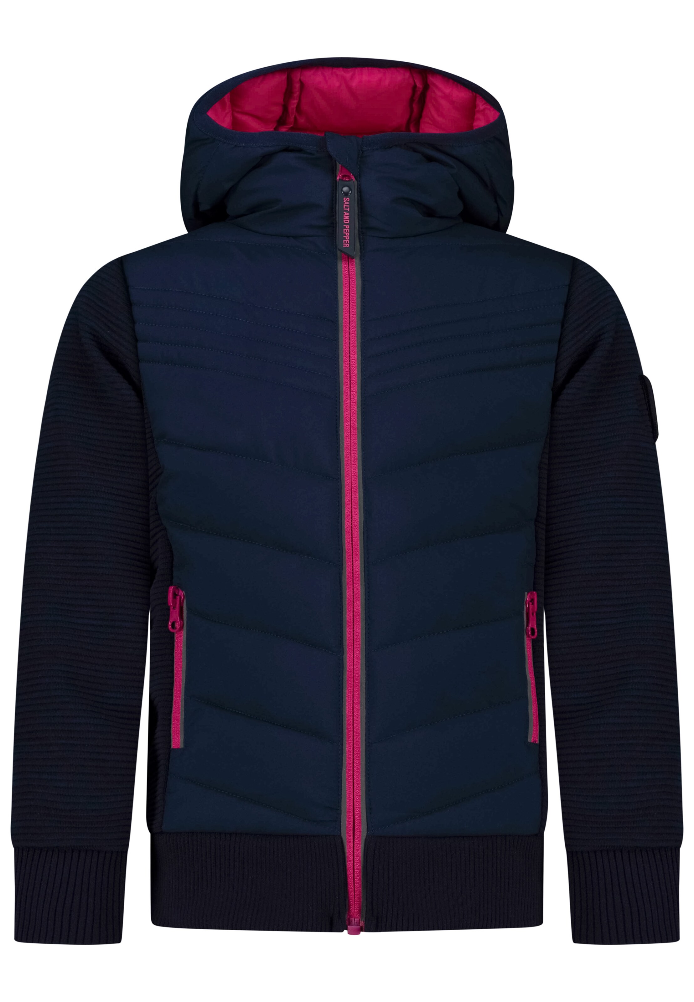 SALT AND PEPPER Outdoorjacke in Blau: Vorderseite