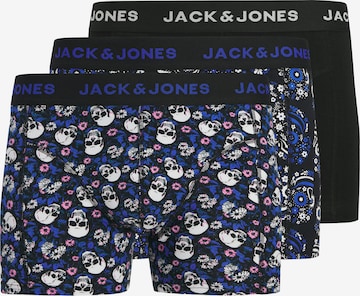 JACK & JONES Bokserishortsit 'JACFLOWER SKULL' värissä musta: etupuoli