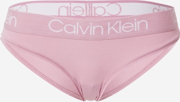 Slip Calvin Klein Underwear en rose : devant