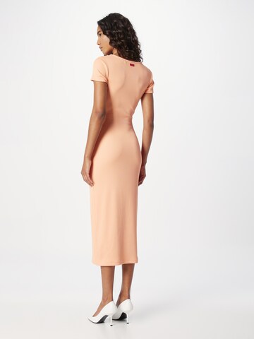 HUGO Dress 'Nalexi' in Orange