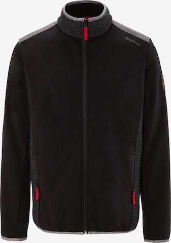 Almgwand Between-Season Jacket in Black: front