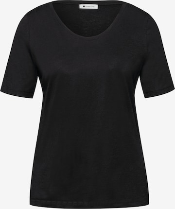 STREET ONE Shirt in Black: front
