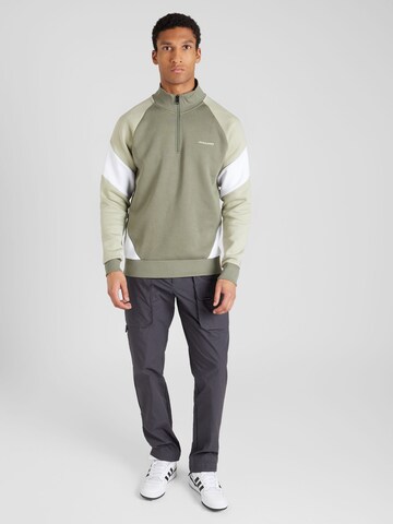 JACK & JONES Sweatshirt 'PARKER' in Grün