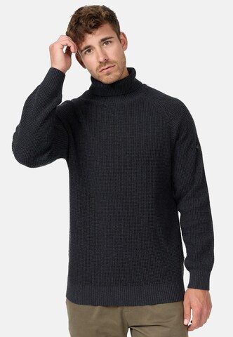 INDICODE JEANS Pullover 'Harlan' in Grau: predná strana