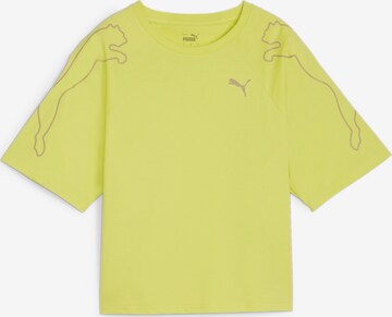 PUMA Performance Shirt 'MOTION' in Green: front