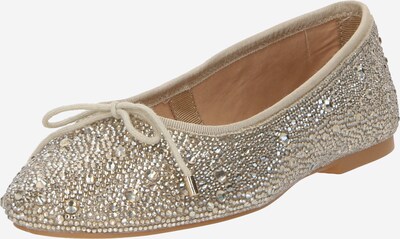 STEVE MADDEN Ballerines 'Blossoms-R' en champagne / transparent, Vue avec produit