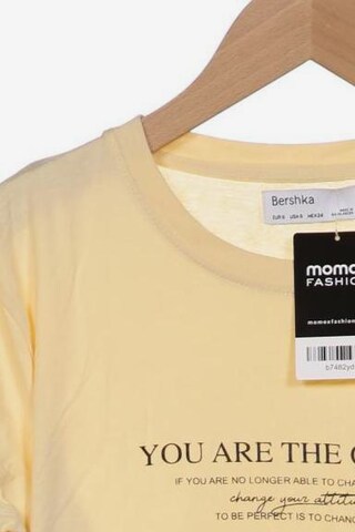 Bershka T-Shirt S in Gelb