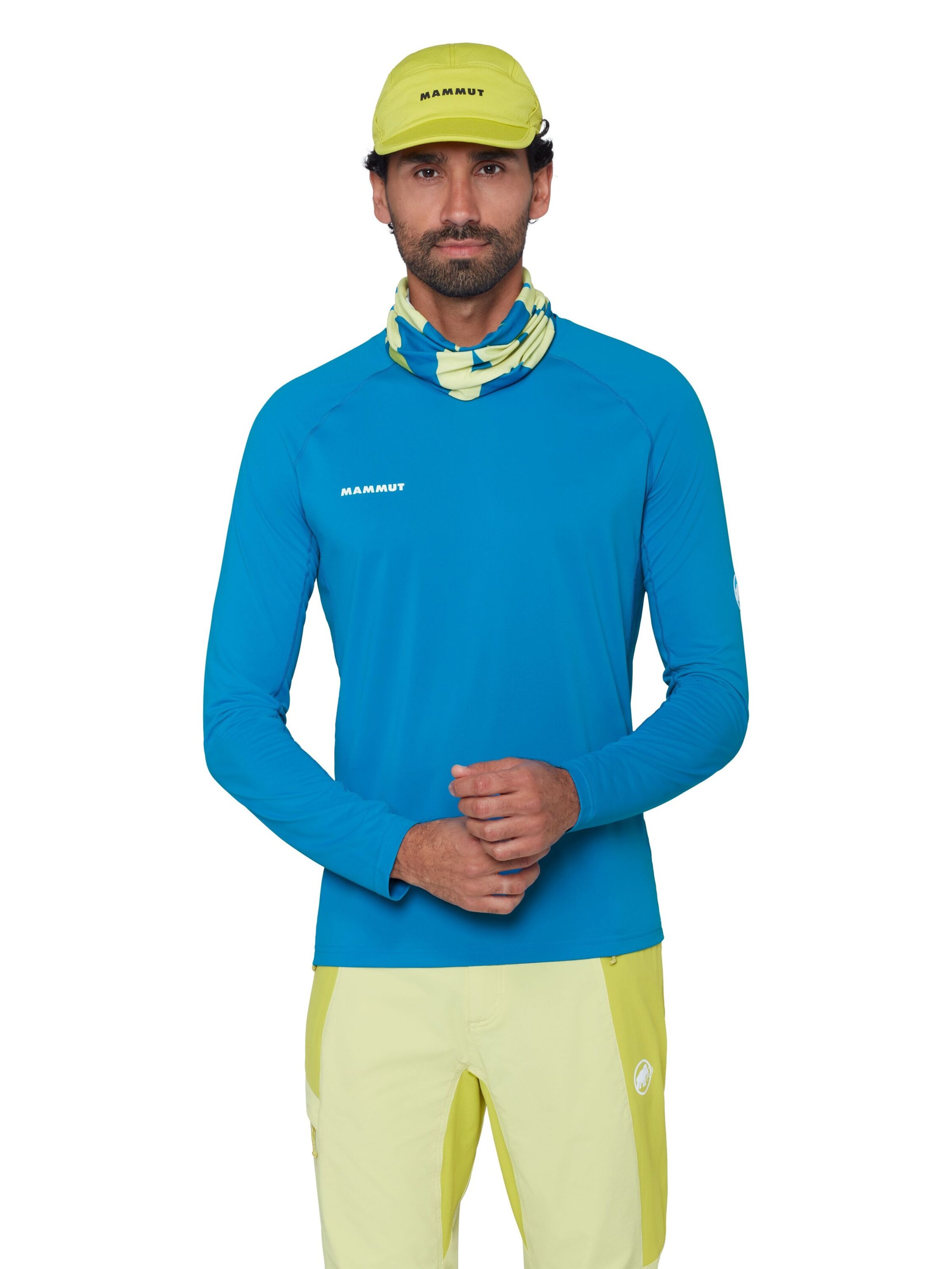 MAMMUT Performance Shirt 'Ducan' in Blue: front