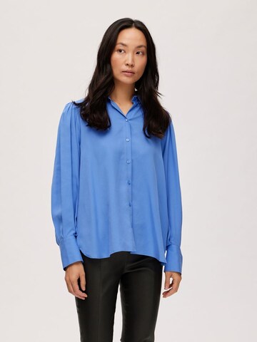 SELECTED FEMME Blouse in Blauw: voorkant