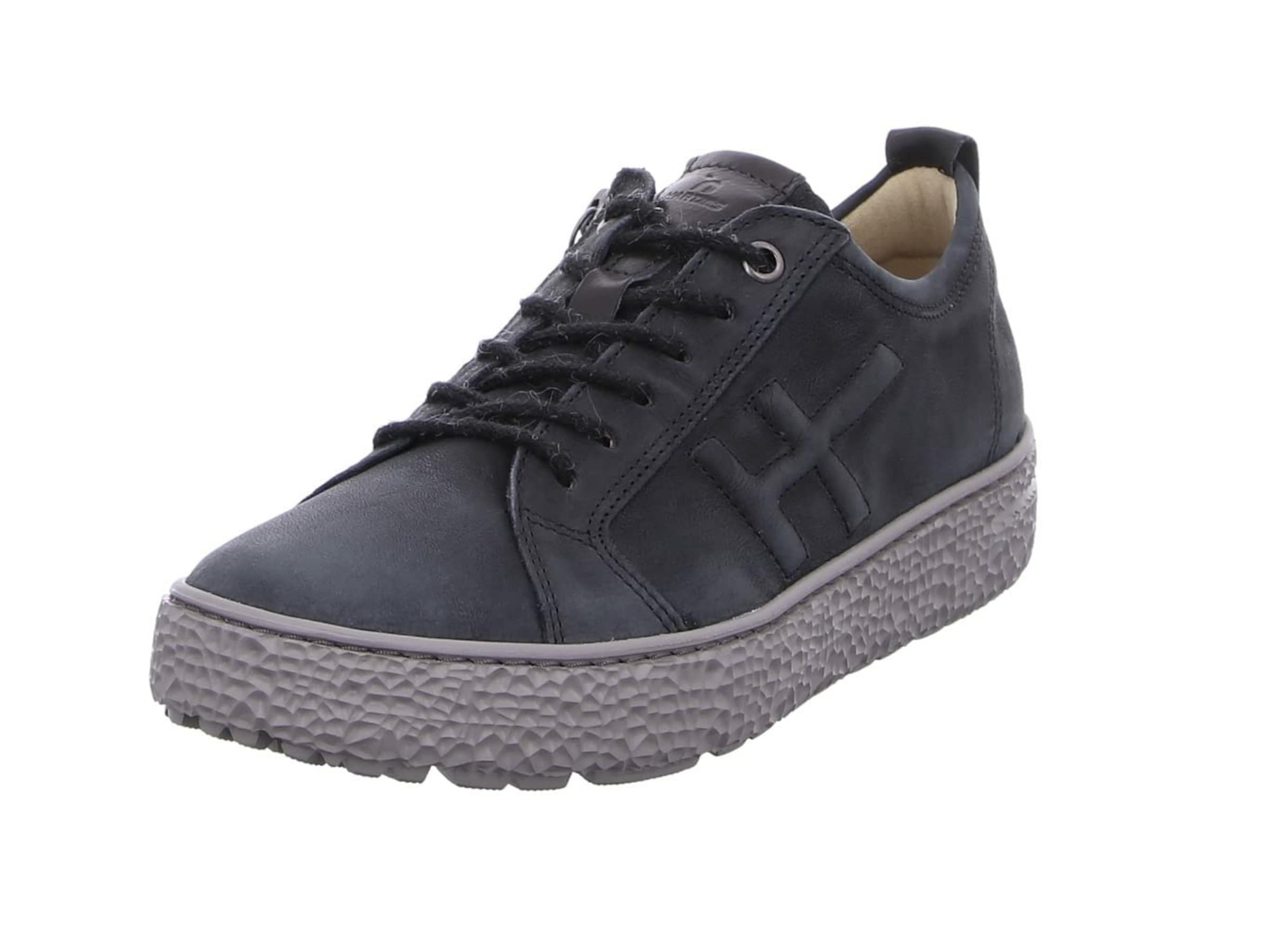 Hartjes Platform trainers in Black: front