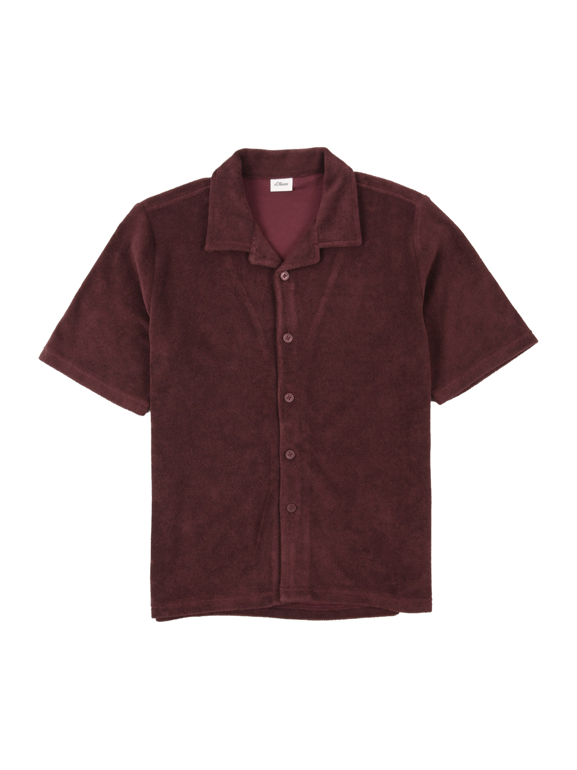 Coupe regular Chemise s.Oliver en rouge : devant