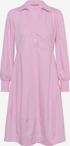 Robe-chemise 'CUebony' CULTURE en rose : devant