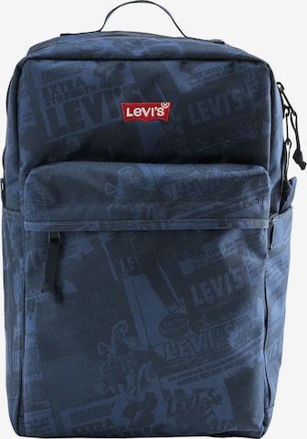 LEVI'S ® Rucksack in Blau: Vorderseite