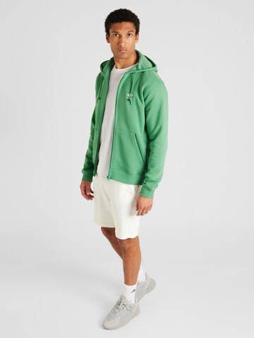 Giacca di felpa di ADIDAS ORIGINALS in verde