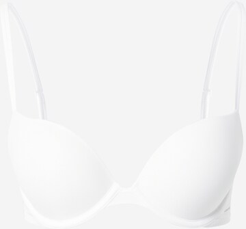 Invisible Soutien-gorge 'Marquisette' Calvin Klein Underwear en beige : devant