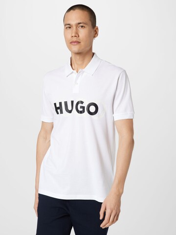 HUGO Shirt 'Dristofano' in Weiß: predná strana