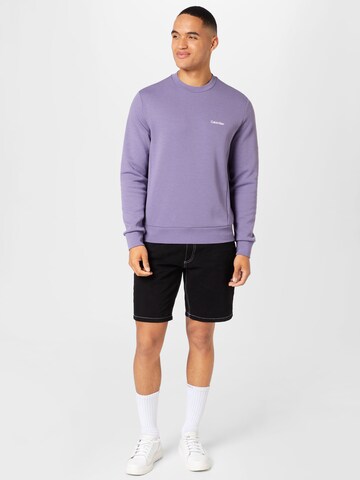 Calvin Klein Sweatshirt in Purple