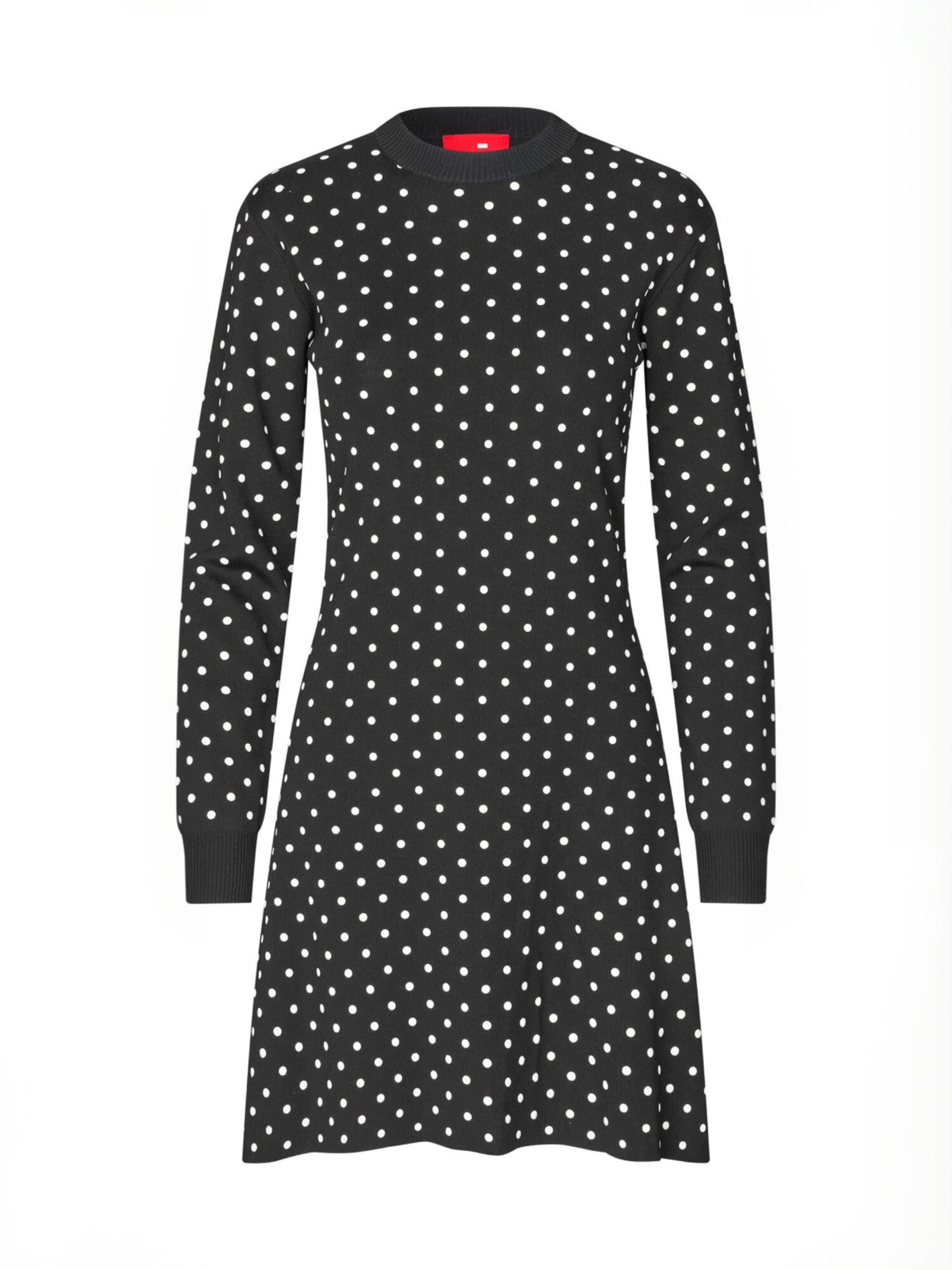 Crās - Vestido ' Elinecras ' em preto: frente