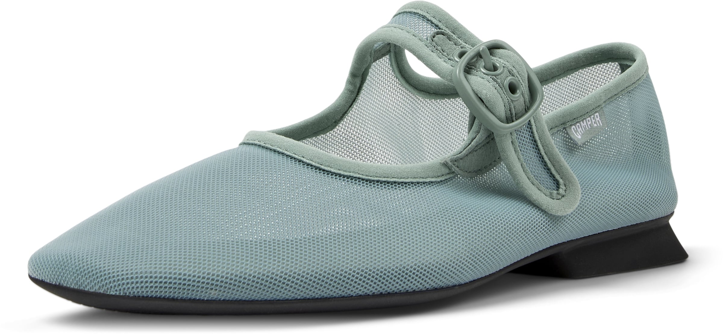 CAMPER Strap ballerina 'Casi Myra' in Green: front