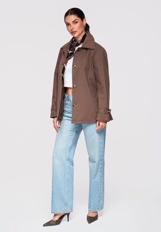 Manteau mi-saison 'OW-COLC-0114' Ombre en marron