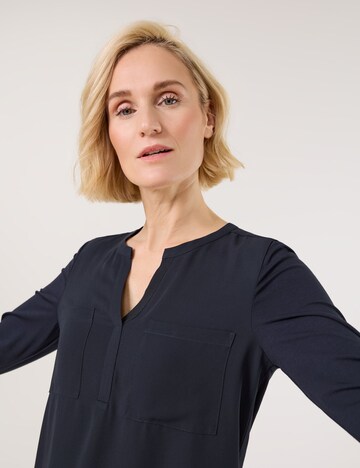 GERRY WEBER Bluse in Blau
