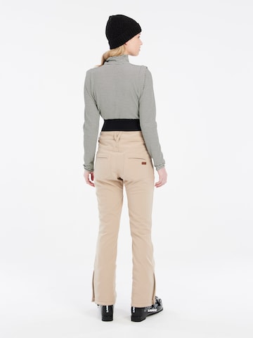 PROTEST Slimfit Sporthose 'PRTLULLABYOS' in Braun