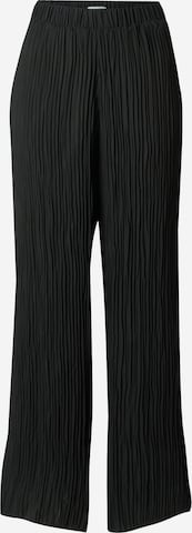 MSCH COPENHAGEN - Pierna ancha Pantalón 'Bevin' en negro: frente