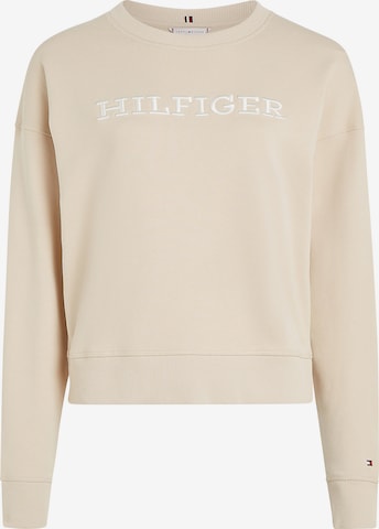 TOMMY HILFIGER Sweatshirt i beige: forside