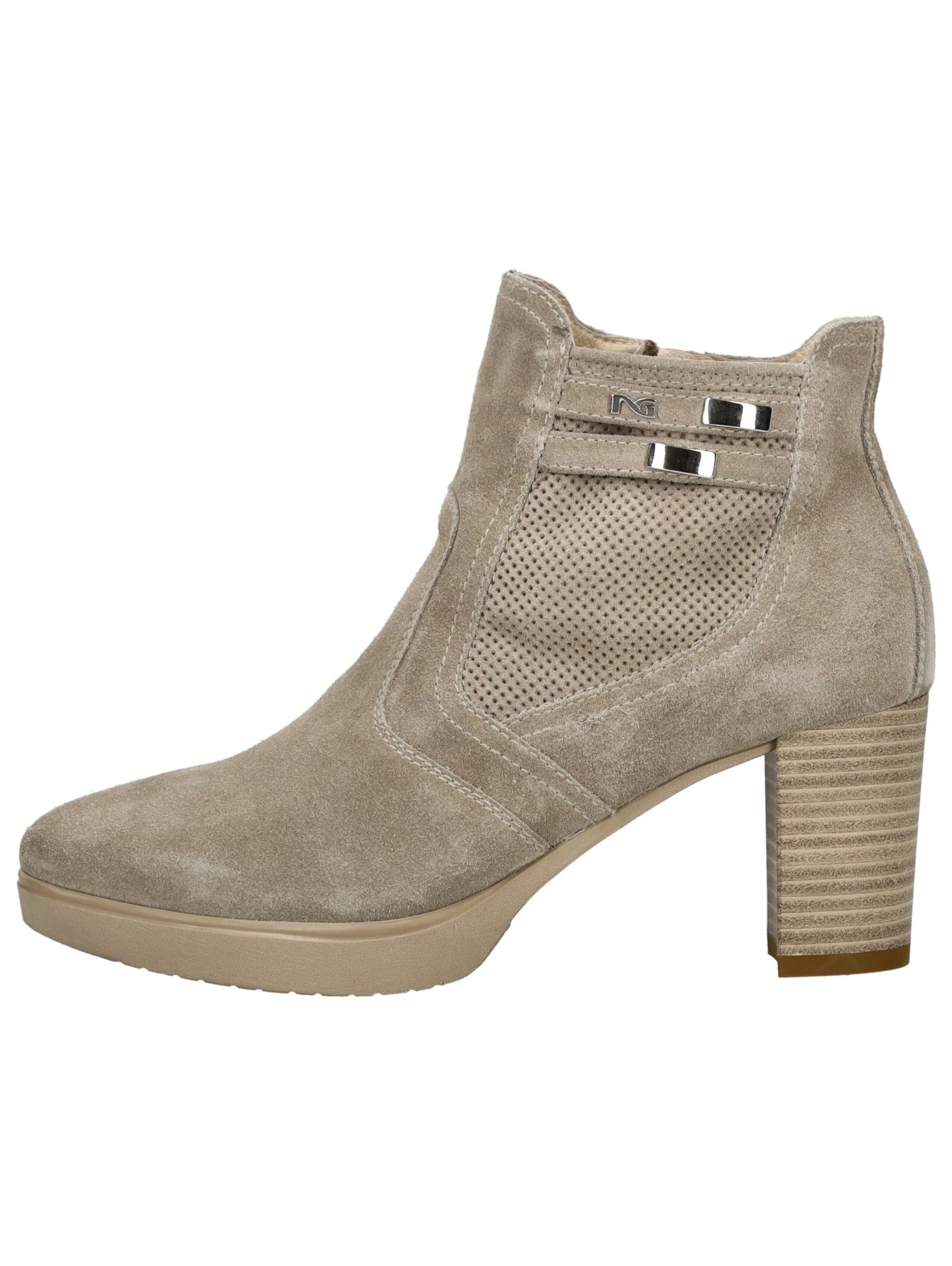 Bottines Nero Giardini en beige