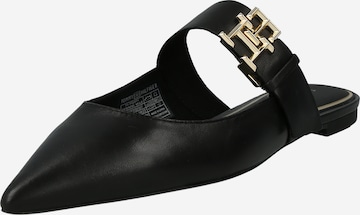 TOMMY HILFIGER Pantolette in Schwarz: predná strana