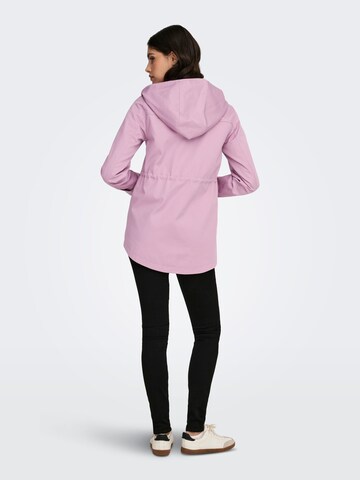 JDY Between-Seasons Parka 'JDYRiver' in Pink