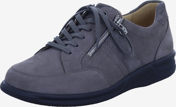 Chaussure de sport à lacets 'Sneaker Low Herren 256768-6500 Echtleder in braun' Ganter en gris : devant