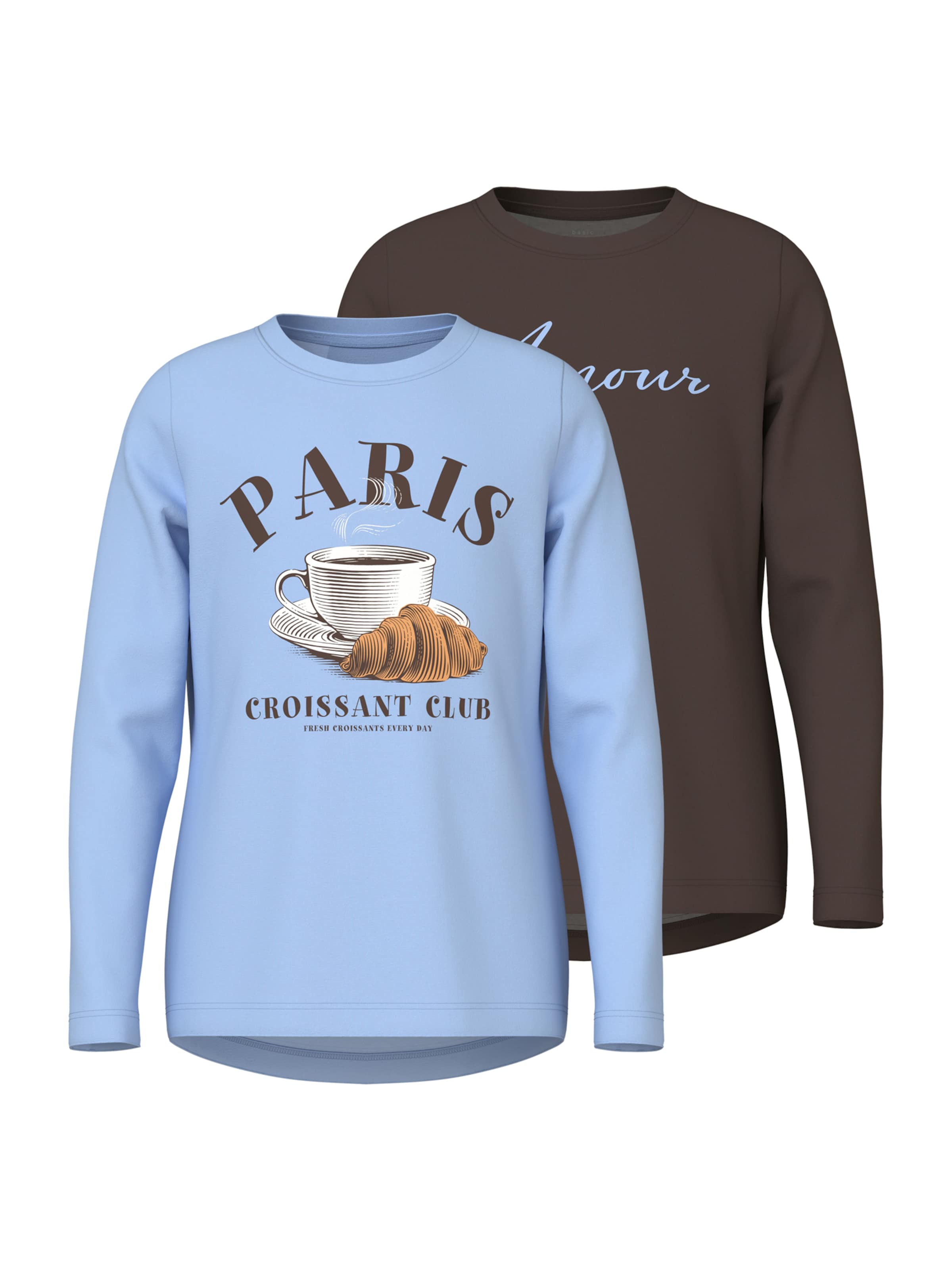 zils NAME IT T-Krekls 'NKFVIX': no priekšpuses