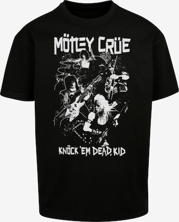 Merchcode T-Shirt 'Motley Crue - Knock Em Dead' in Schwarz: predná strana