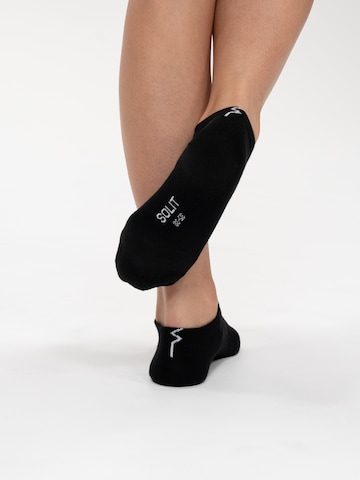 SOLIT socks Socken 'Casual (zwart)'‌‌ in Schwarz