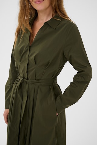 Robe-chemise 'Elna' CULTURE en vert