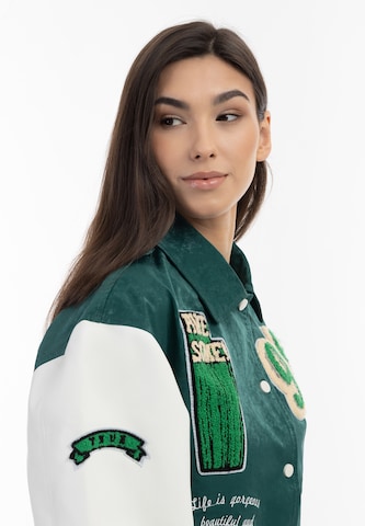 Veste mi-saison MYMO en vert