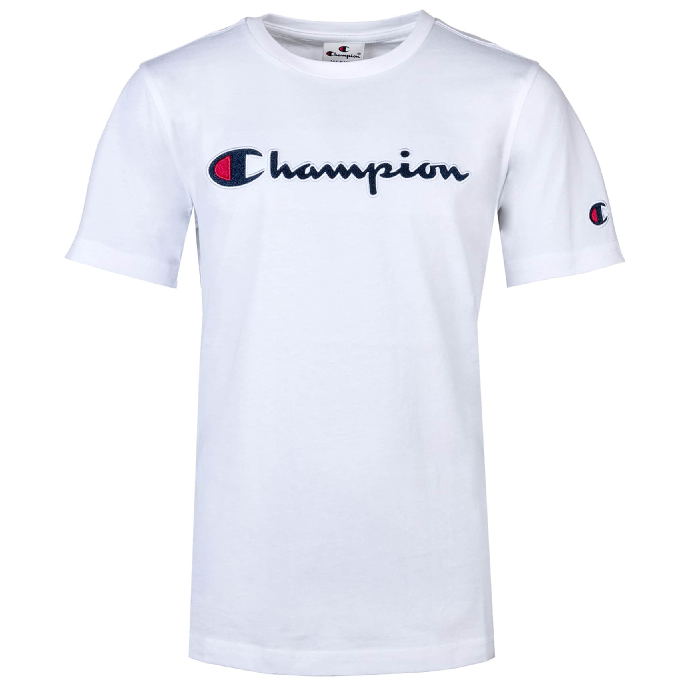 Maglietta di Champion Authentic Athletic Apparel in bianco: frontale