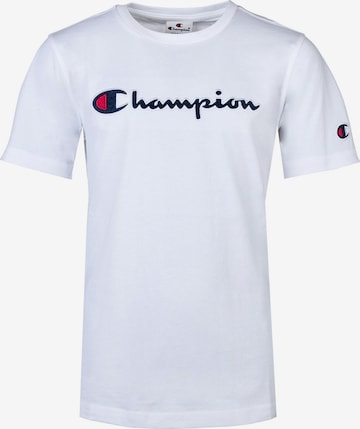 Champion Authentic Athletic Apparel T-Shirt in Weiß: Vorderseite