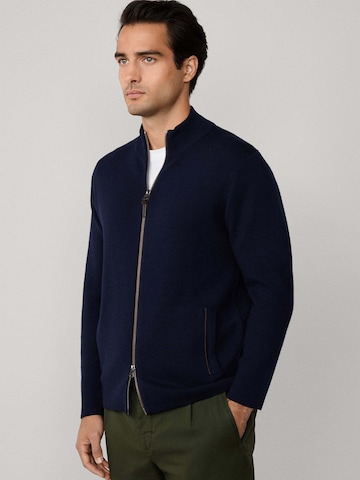 Hackett London Strickjacke in Blau