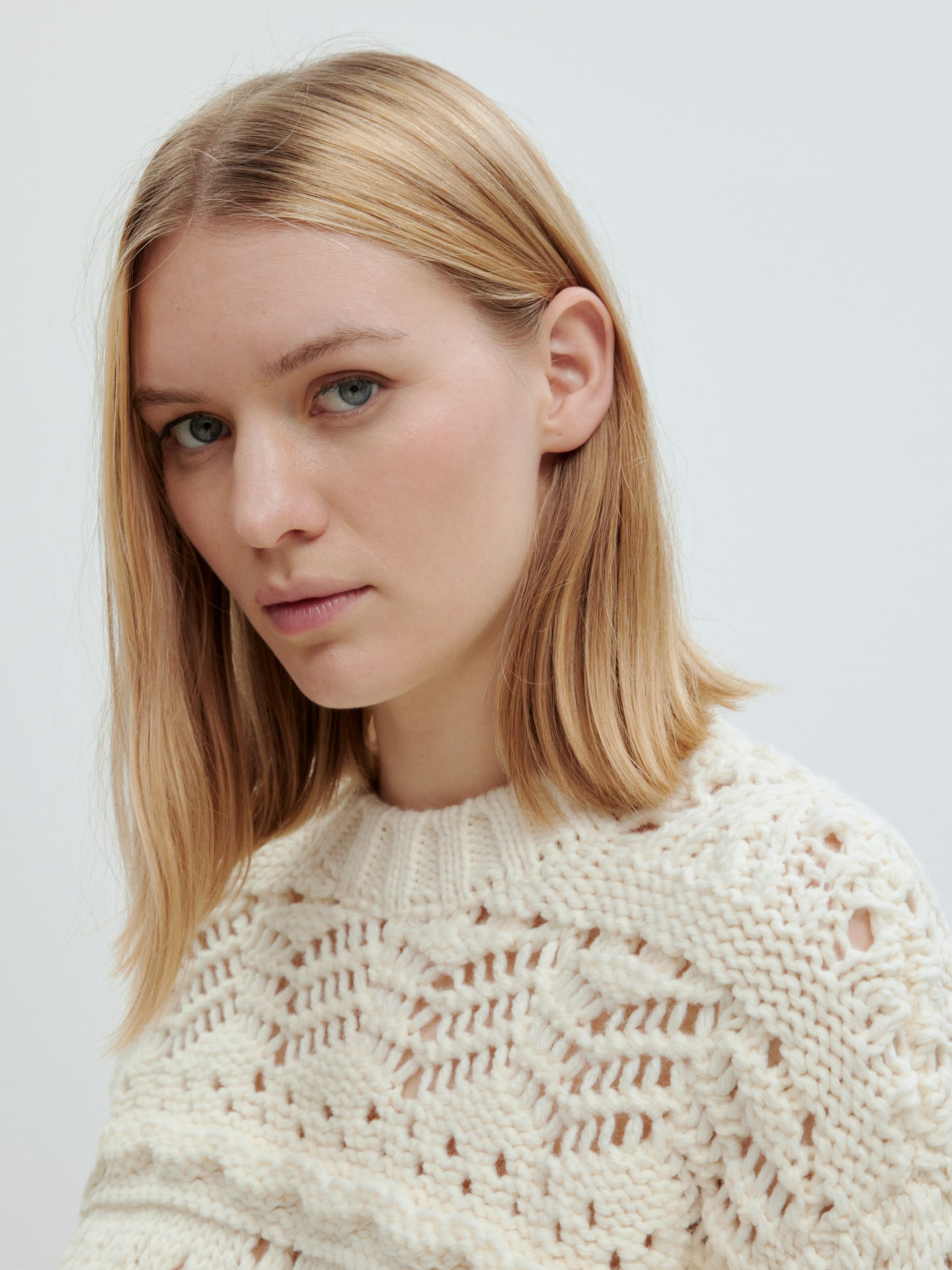 EDITED Produkte Pullover 'Sunniva' offwhite