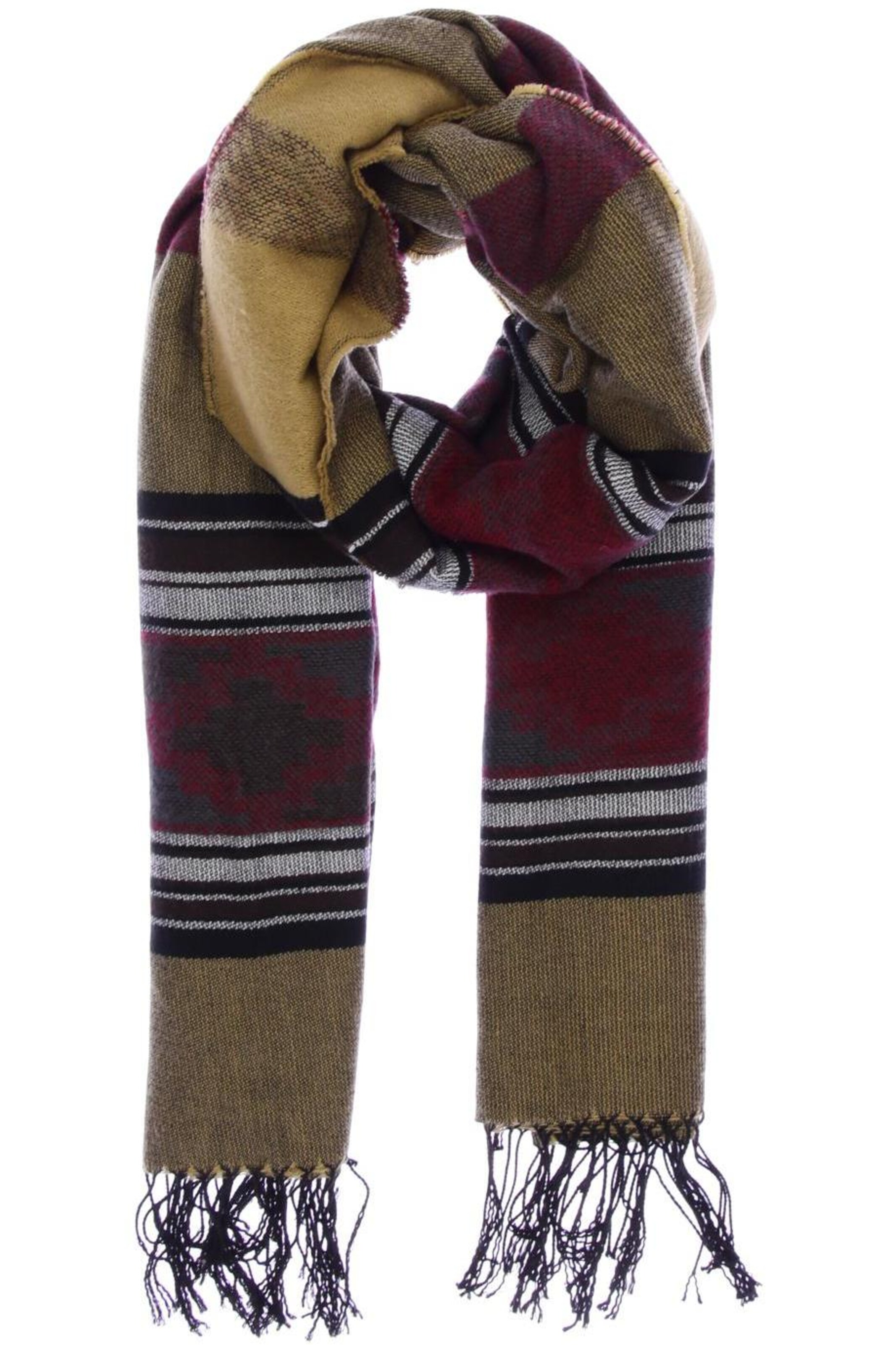 MANGO Schal oder Tuch One Size in Beige: Vorderseite